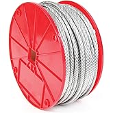 Koch Industries 003251 7 x 19 Galvanized Cable, 5/16-Inch by 200-Feet, silver