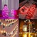 5M 50LED Battery Powered LED String Lights Multi 16 Color Waterproof Outdoor Decorative Lights with Remote Control for Party Wedding Christmas