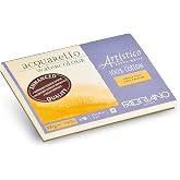 Fabriano Artistico Watercolor Block, 5 x 7, Extra White