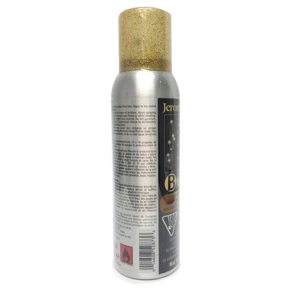 Bwild Hair and Body Glitter Spray Gold+silver 3.5 Oz **1 Can Buy Online in United Arab