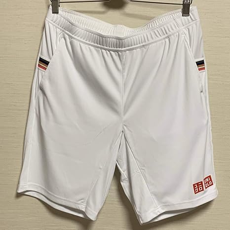Amazon Co Jp Uniqloユニクロ Nkドライショートパンツ 18nyオープン 白 Lサイズ 錦織圭 ルメール テニス ホビー