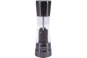 COLE & MASON Derwent Pepper Grinder - Gunmetal Mill Includes Gourmet Precision Mechanism and Premium Peppercorns