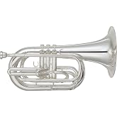 Yamaha YBH-301M Marching Baritone - Silver-plated