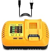 Lizone DCB609 DCB118 60V Battery Charger Replacement for Dewalt 20V 60V Max Battery Charger