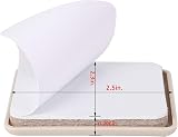 Ezprotekt 2.5" Furniture Sliders for Carpet Moving Pads Self-Adhesive 16 PCS view 2