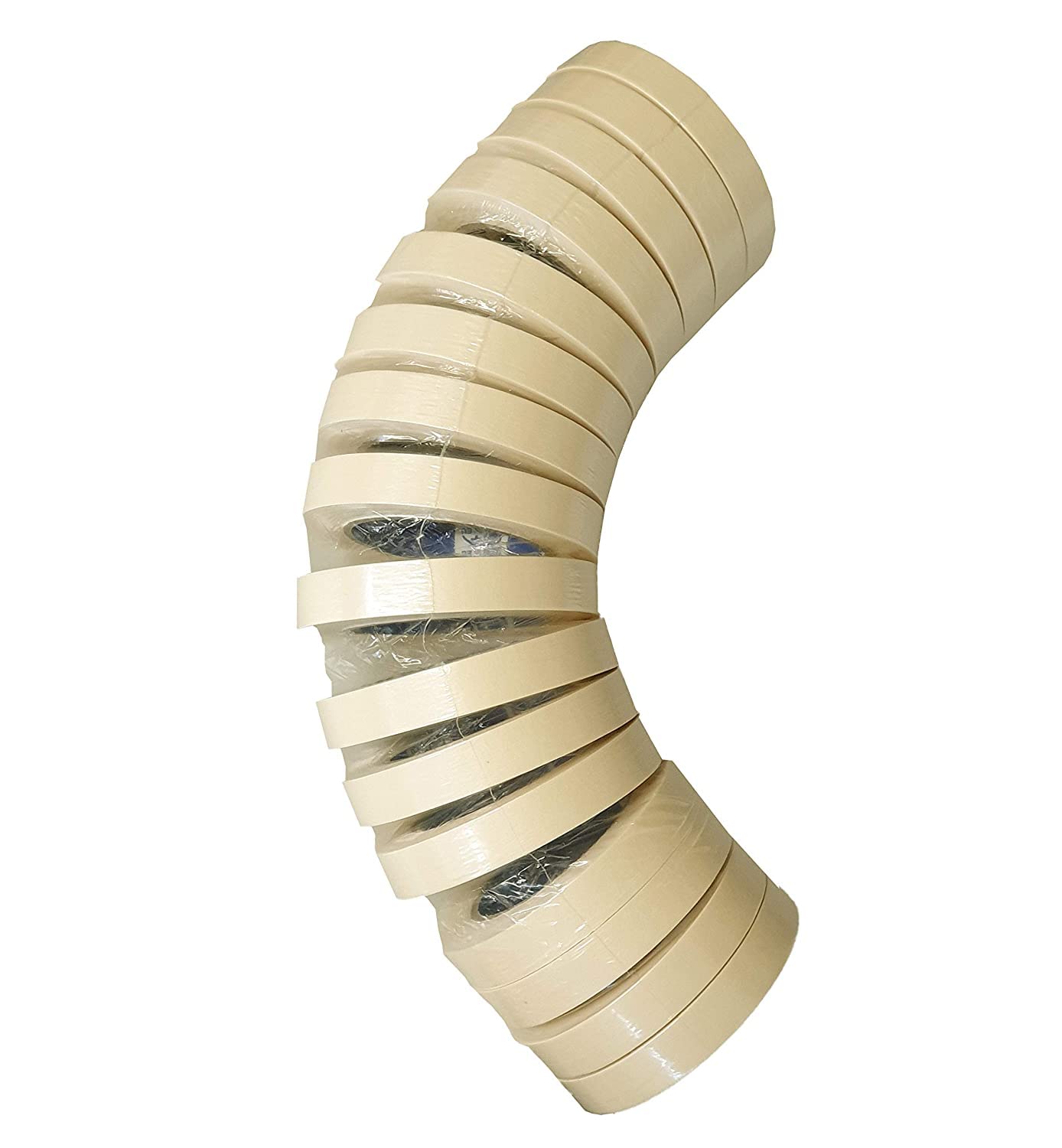 Paper Masking Tape for Painting, 54 yd x 0,74'', Tower of 16 Rolls