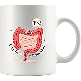 Panvola I’ve Gut To Say Thank You Gastroenterologist Gifts Gastroenterology Gastro Nurse Surgeon Doctor Appreciation From Patient Novelty Drinkware Ceramic Mug 11 oz White