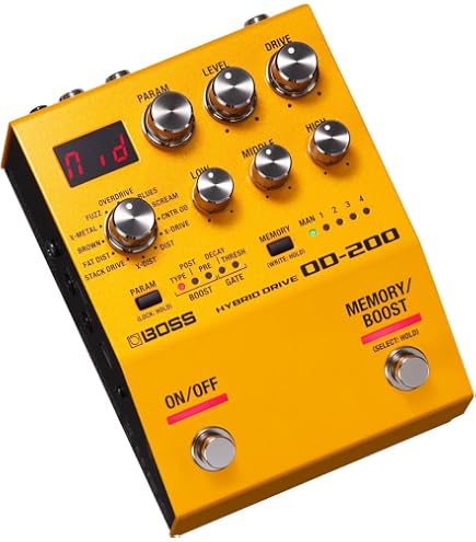 Amazon.com: BOSS Modulation Guitar Pedal (MD-500), Standard, Blue
