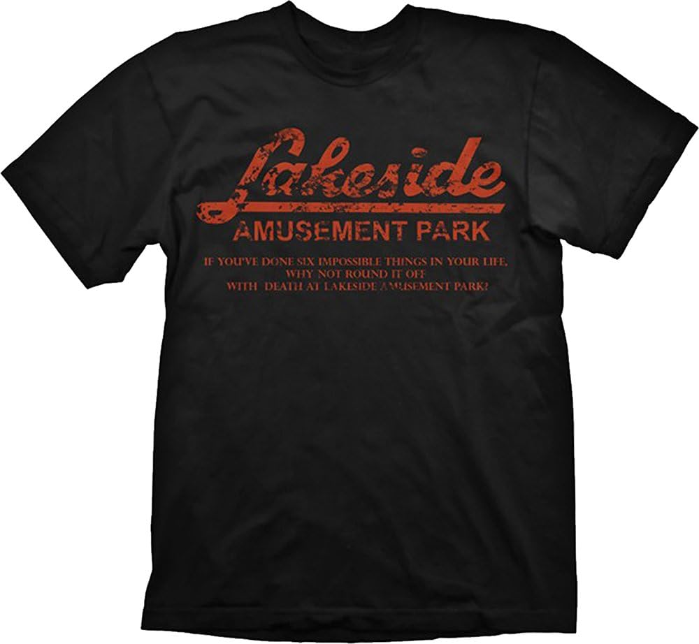 Silent Hill Lakeside Amusement Park Large T-Shirt Black GE1085L