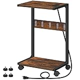 HOOBRO Computer Tower Stand, PC Stand with Charging