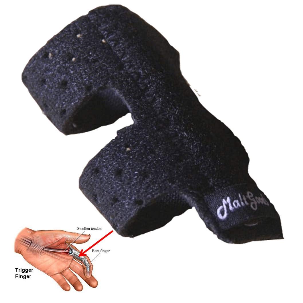 Trigger Finger Splint, Breathable with Airhole, Built-in Aluminum Great for Mallet Finger, Finger Arthritic, Finger Fractures-Tendon Release & Pain Relief -Gift for Finger Sleeves Support: Industrial & Scientific