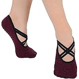 Great Soles Ballet Non Skid Sticky Grip Socks for Yoga Pilates Barre Stretching