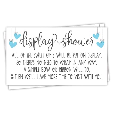 unwrapped baby shower