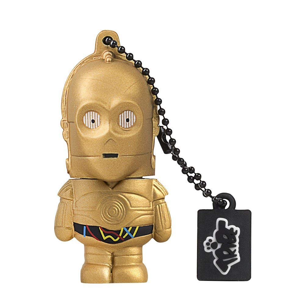 Star Wars Novelty Portable Character 8 GB USB Flash Drive - C-3PO