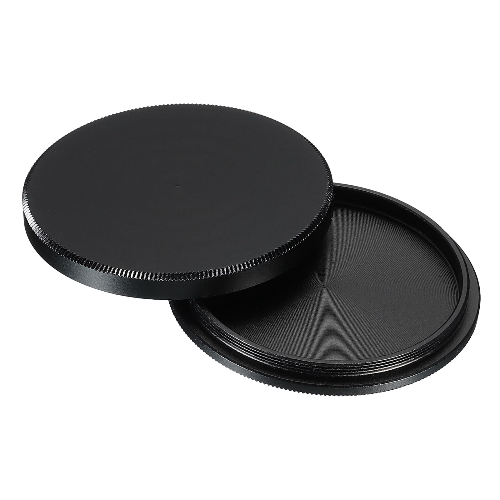 PATIKIL Black 40.5mm Lens Cap, Aluminum Alloy Camera Lens Filter Stack Cap, Polarizer & Neutral Density Protection