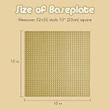 Lekebaby 6 Pack 10x10 Large Building Baseplates Compatible with Major Brands view 7