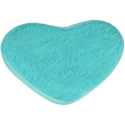 Hmlai Anti-Skid Fluffy Shaggy Modern Shag Area Rugs Home Bedroom Bathroom Floor Door Mat,40x28cm,9 Colors