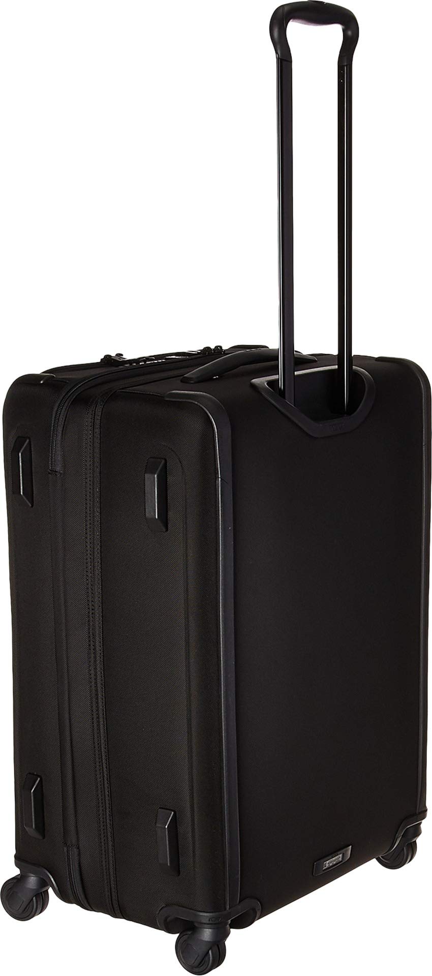 TUMI Short Trip Expandable 4-Wheeled Packing Case - Carry-On Suitcase with Combination Lock & Removable Garment Sleeve - Black