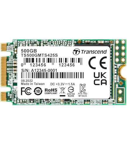 Amazon.com: Transcend 512GB M.2 2242 SATA III SSD with Dram
