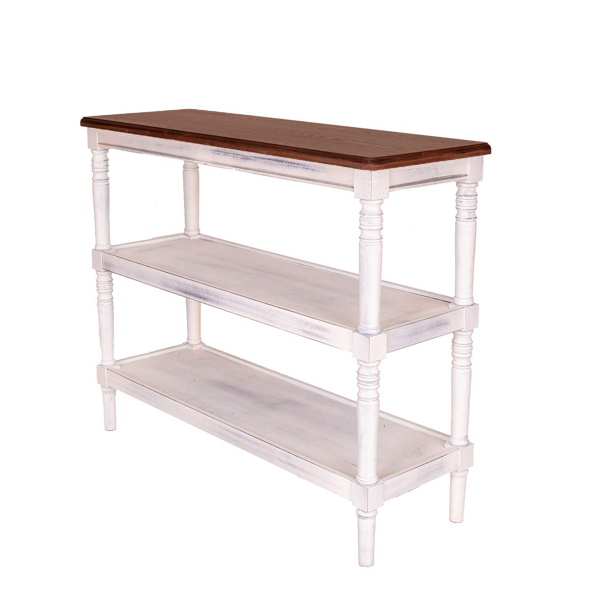 Best White Console Table With Wood Top