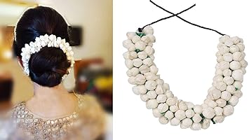 Buy Leysin Girls And Women Bridal Artificial Hair Gajra For Hair