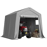 Aoxun 10x10 FT Outdoor Portable Storage Shed Tent wit…主图