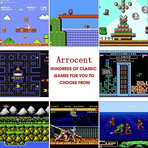 Arrocent-Retro-Game-Console-Classic-Mini-Video-Games-Consoles-with-620-Games-Built-in-2-Controllers-for-NES-Style-AV-Output