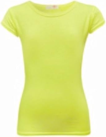 childrens plain neon t shirts