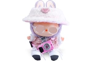 KEOOUA 17 cm Doll Clothes Clothes for Doll Cute Accessories for Fashion Dolls Clothing Girl Chic Style Set Elegant Dress Accessories