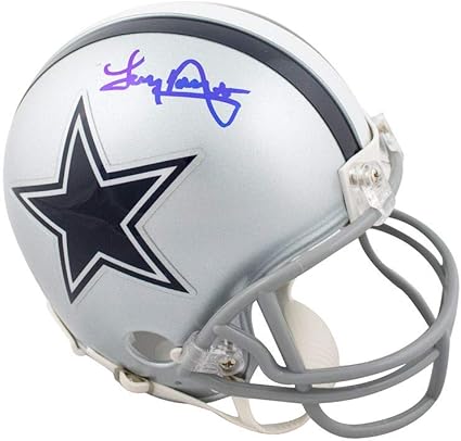 tony dorsett autographed helmet
