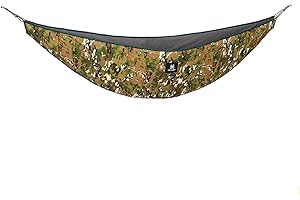 OneTigris Hideout Hammock Underquilt, Full Length Lightweight 4 Season Hammock Quilt for Camping Hiking Backpacking Travel Be
