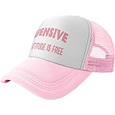 Funny Trucker Hats for Women Hot Pink Funny Gag Baseball Hat for Women Girls