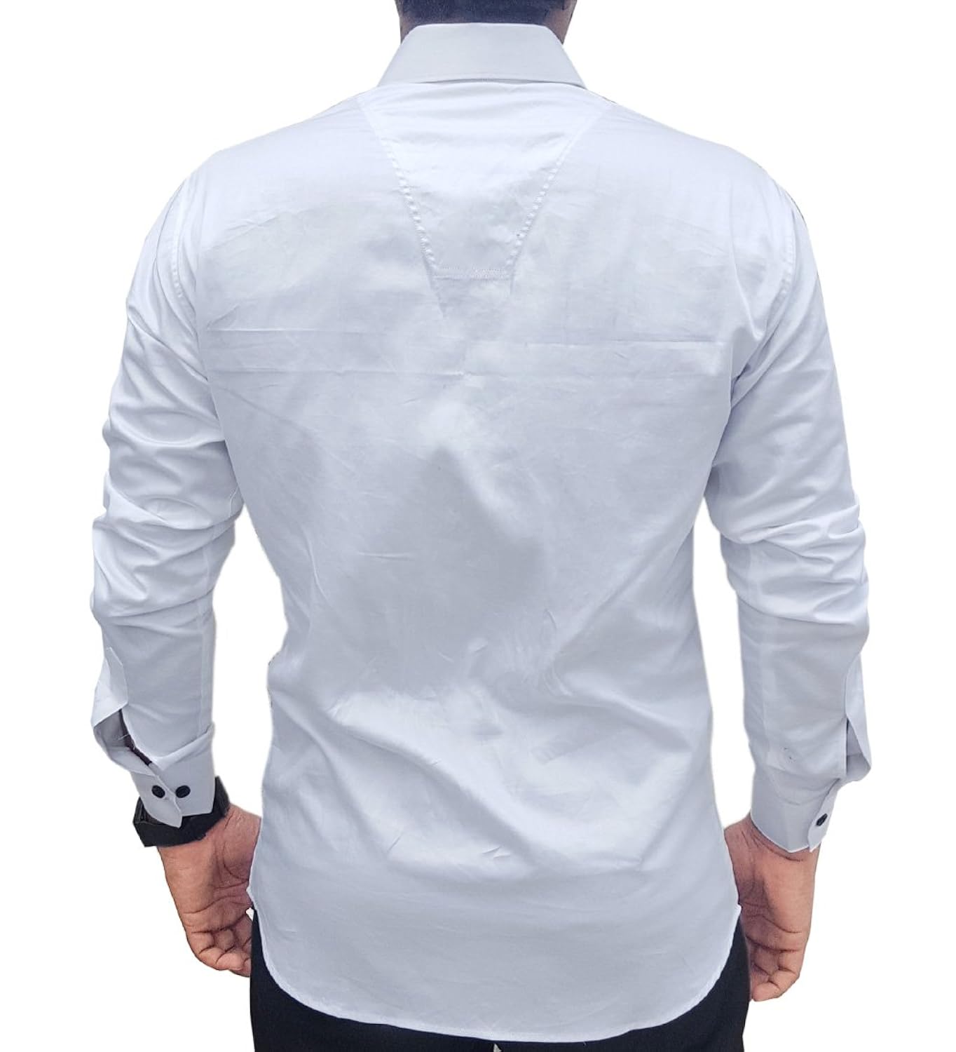 generic men's cotton full sleeve casual shirt