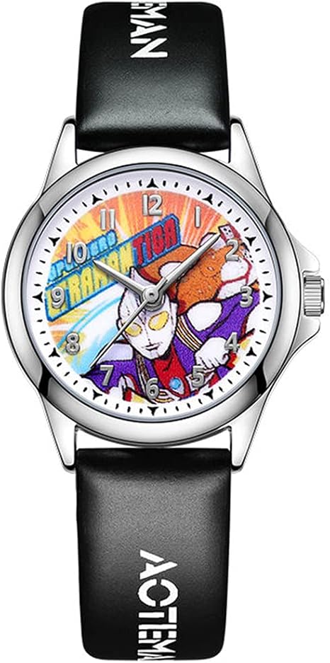 Amazon Co Jp 漫画子供腕時計 ウルトラマンロボット小学校男の子と女の子の腕時計 中学校の男性と女性の腕時計 6 ホーム キッチン