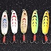 Sougayilang-Colorful-Hard-Spoon-Spinner-Fishing-Lures-Metal-Treble-Hooks-Baits-Pack-of-5pcs
