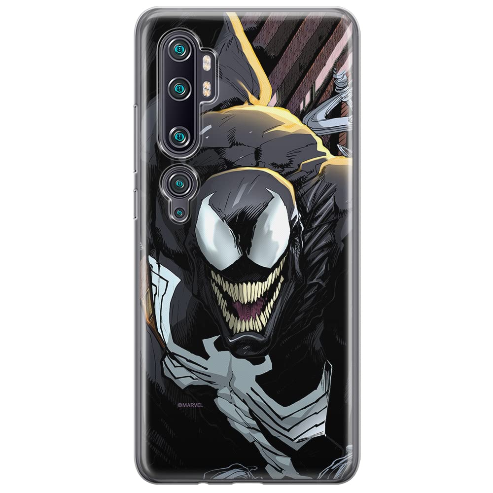 ERT GROUP mobile phone case for Xiaomi MI NOTE 10 / MI NOTE 10 PRO original and officially Licensed Marvel pattern Venom 002 optimally adapted to the shape of the mobile phone, case made of TPU