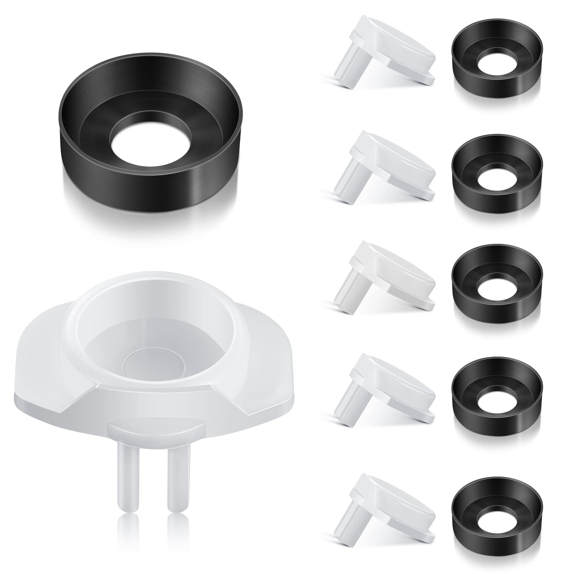 Photo 1 of Dreyoo 6 Pack 101237 Cup Seal & Diverter Gate Compatible with 3800 Tub Spout, Tub Spout Replacement Parts for Shower Bathtub Faucet Diverter Spout