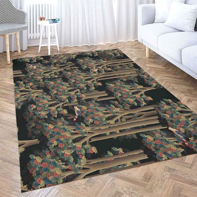 Colecciona alfombras modernas, alfombra de área de granja, patrón de