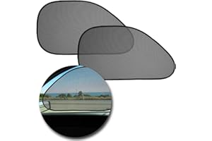 VaygWay Baby Window Sun Shade- Car Accessories Side Sun Visor- Kids Pets Seat 2 Pk- Sun Glare UV Rays Protection
