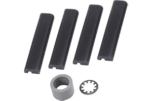 REPAIROCK Rear Hatch Motor Nylon Guide Bushing Kit for Chevrolet Camaro for Pontiac Firebird 1986-1991 Auto Replacement Parts