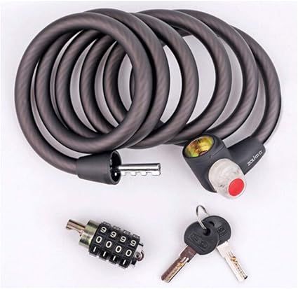steel cable bike lock