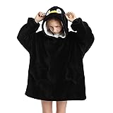 Wearable Blanket Hoodie for Kids Girls Boy 4-12YR