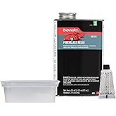 Bondo Fiberglass Resin 0.9 Pint | Waterproof Formular for Repairing, Resurfacing, or Rebuilding Metal, Wood, Fiberglass or Masonry Surfaces (00401)
