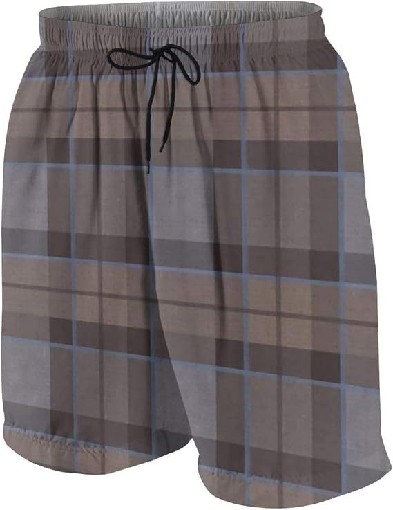 Amazon Co Jp 水着 メンズ おしゃれ サーフパンツ アウトランダーフレイザータータンチェック柄 海パン 人気 スイムパンツ 短パン ビーチパンツ サーフトランクス 水陸両用 旅行 速乾 服 ファッション小物