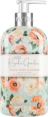 Baylis & Harding Royale Garden Peach Peony Jasmine Hand Wash 500ml x6 view 2