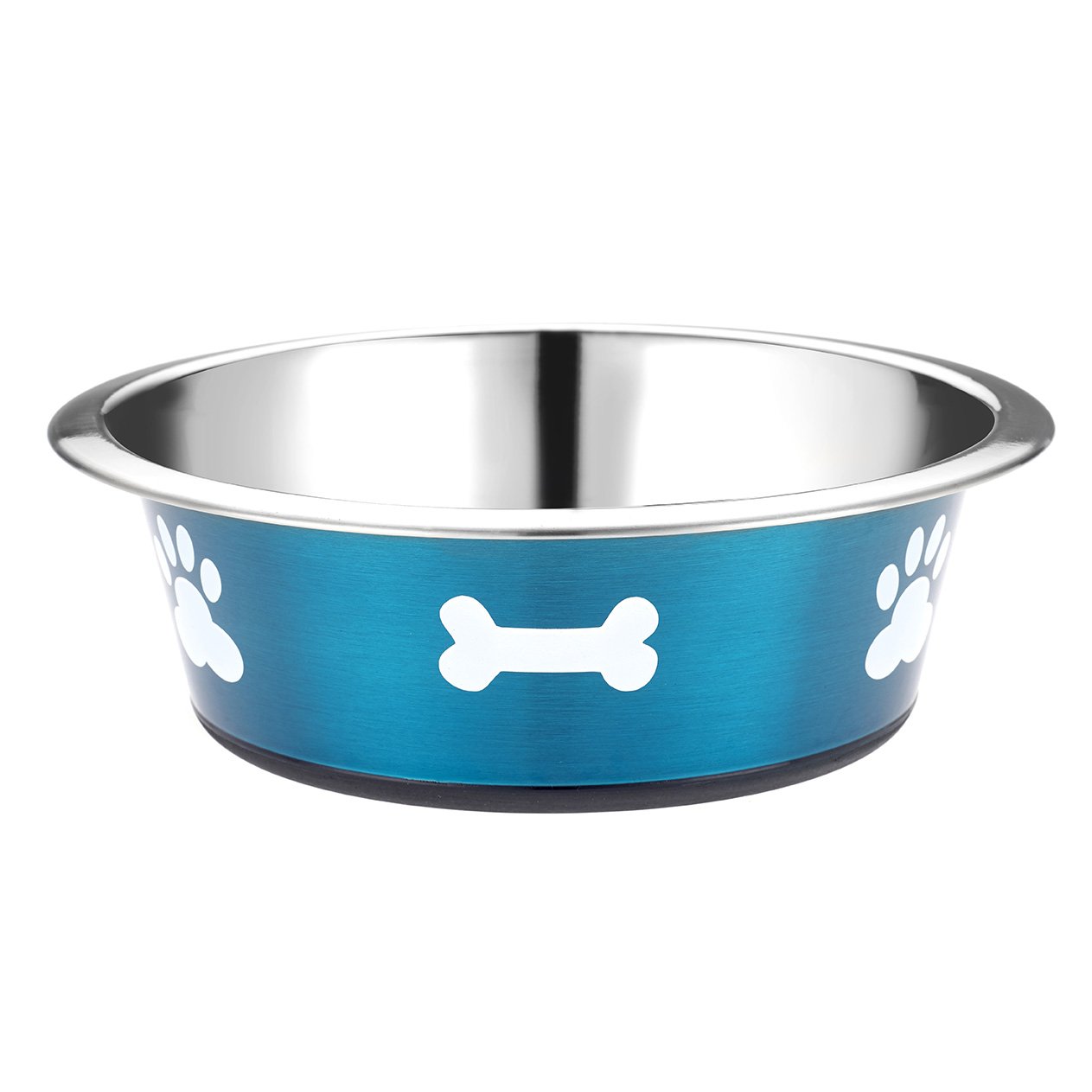 Classic Pet Products Classic Posh Paws Dish, 1600 ml, Blue