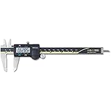 Mitutoyo 500-196-30 Advanced Onsite Sensor (AOS) Absolute Scale Digital Caliper, 0 to 6"/0 to 150mm Measuring Range, 0.0005"/