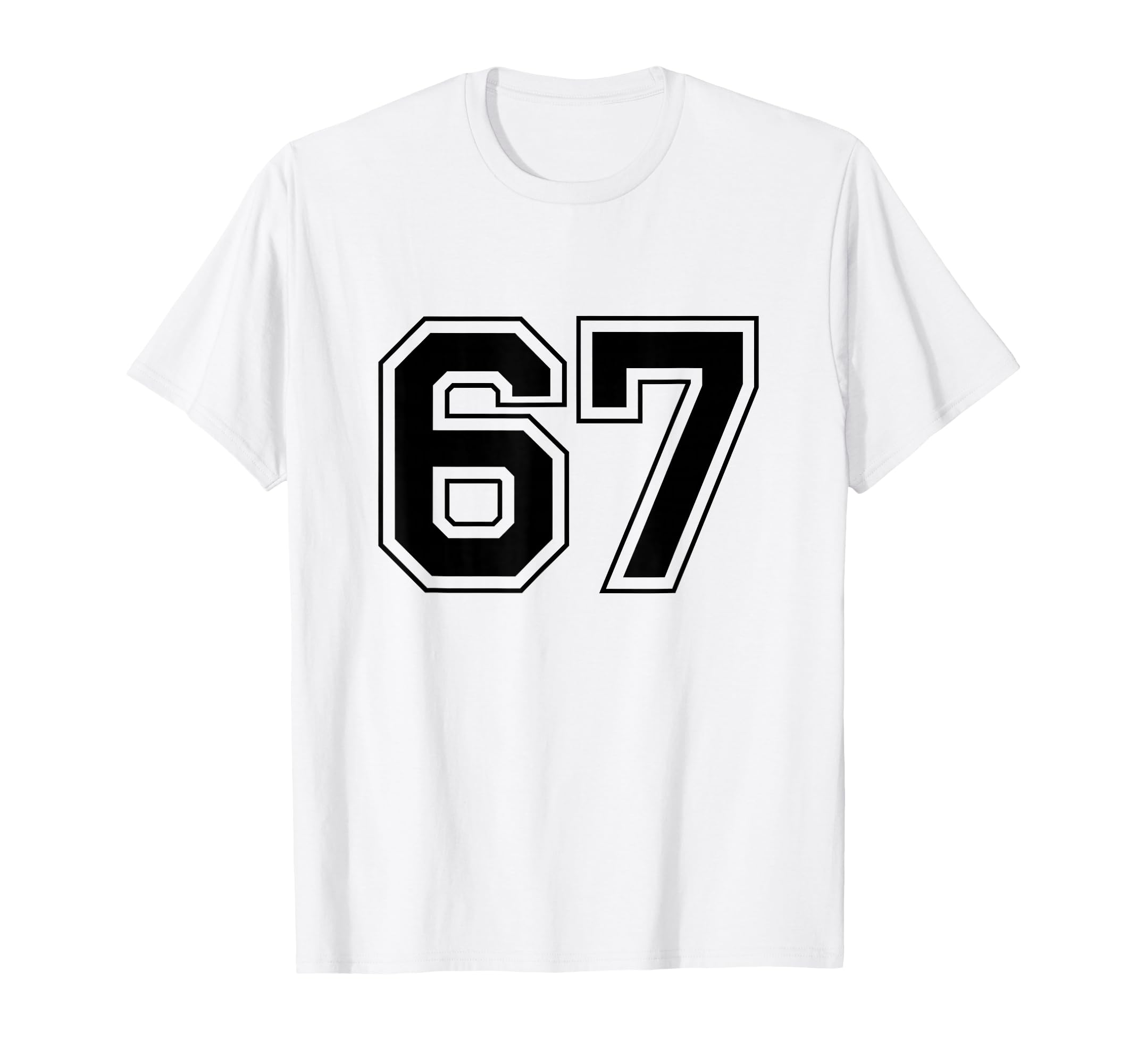 Photo 1 of ****STOCK PHOTO SIMILAR TO ITEM****
Number 67 T-Shirt Large