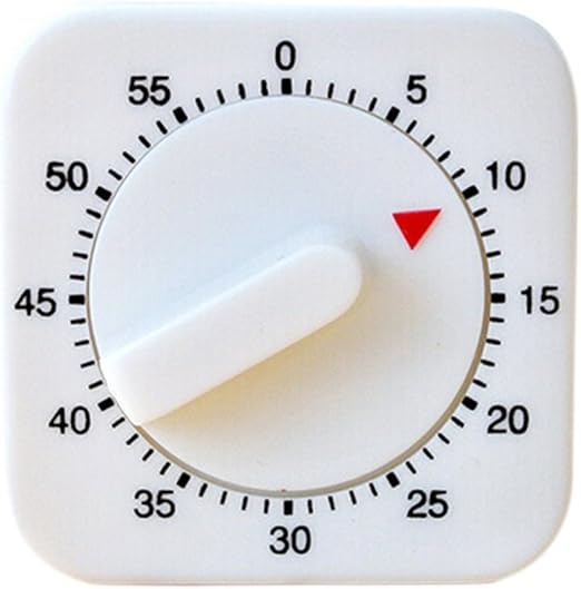 Timer da cucina meccanico a molla Gemini_mall®, da 60 minuti Amazon.it