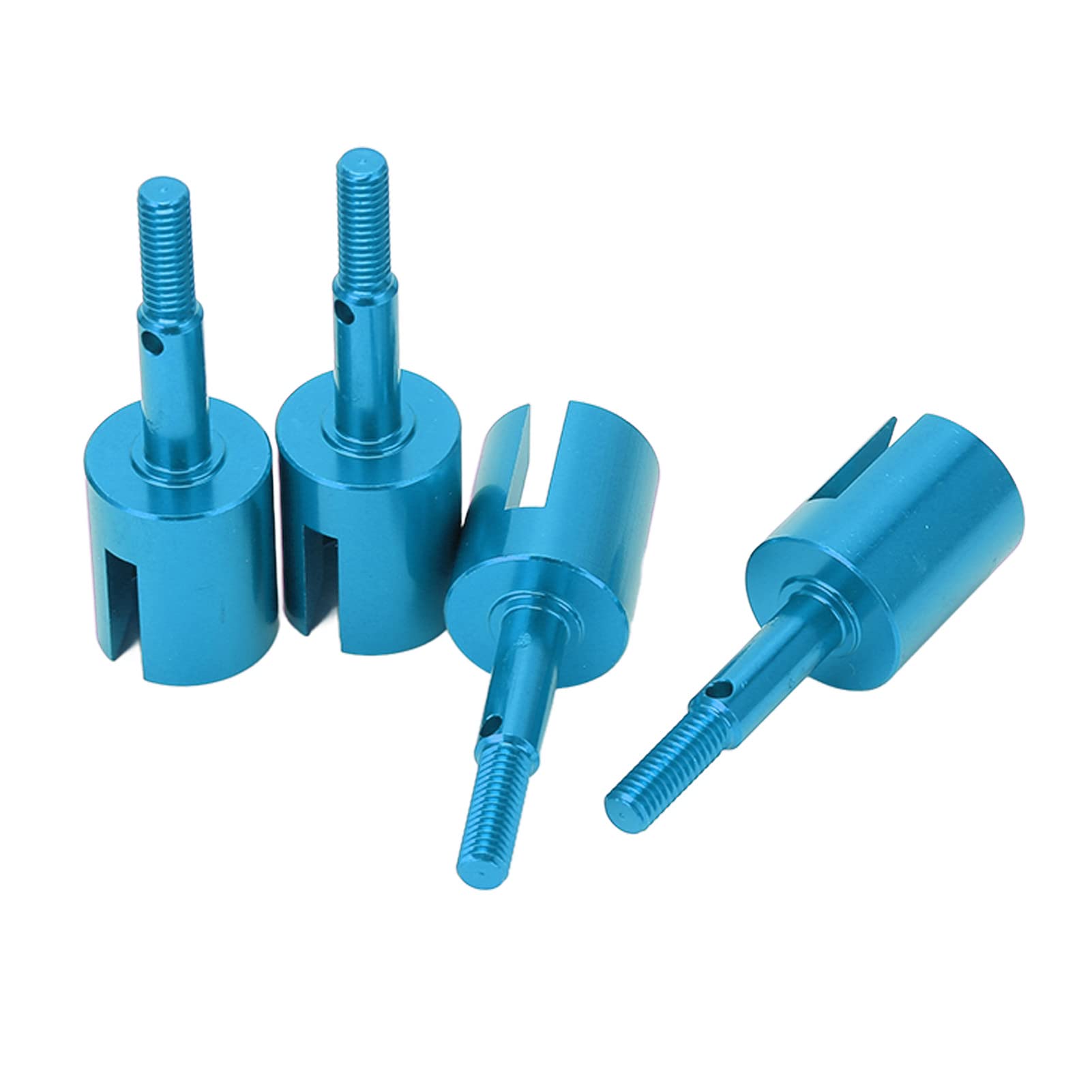 4Pcs RC Diff Cup Differential Joint Cup Alu Upgrade Teil für Tamiya TT02 1/10 RC Fahrzeug, 2 Farben(blue)